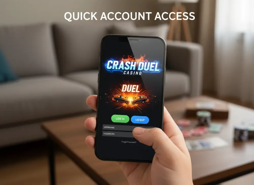 Crash duel casino login guide for quick account access